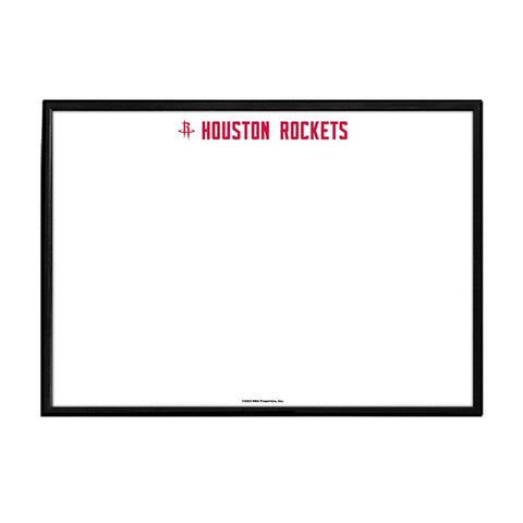 Houston Rockets: Framed Dry Erase Wall Sign - The Fan-Brand