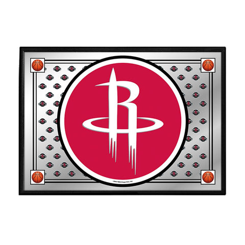 Houston Rockets: Team Spirit - Framed Mirrored Wall Sign - The Fan-Brand
