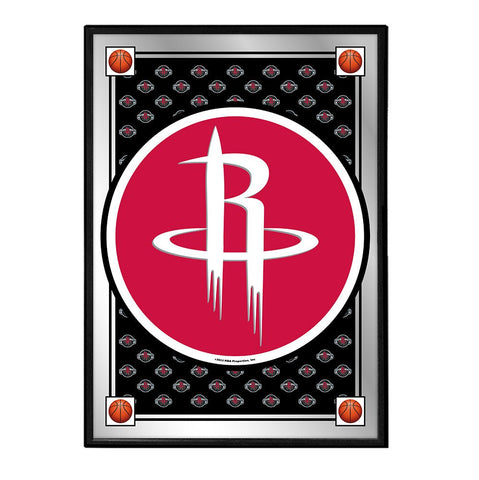 Houston Rockets: Team Spirit - Framed Mirrored Wall Sign - The Fan-Brand