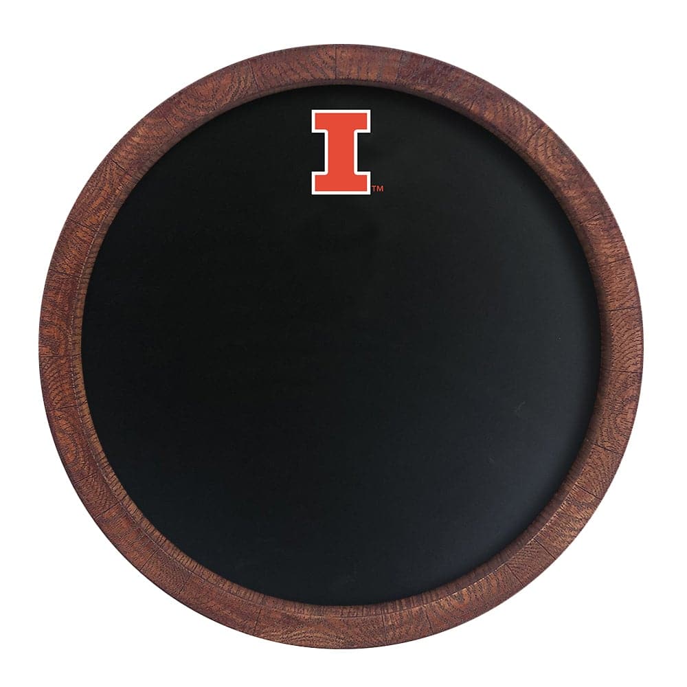The Fan-Brand 20 in. Illinois Fighting Illini Mirrored Barrel Top Mirrored  Decorative Sign NCILLI-245-01 - The Home Depot