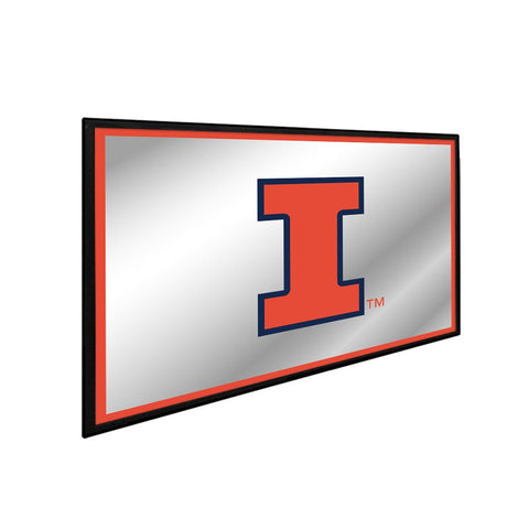 Illinois Fighting Illini: Framed Mirrored Wall Sign - The Fan-Brand