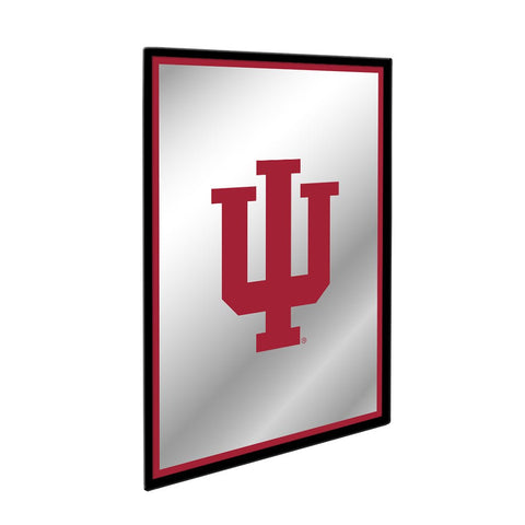 Indiana Hoosiers: Logo - Framed Mirrored Wall Sign - The Fan-Brand