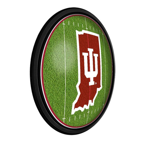 Indiana Hoosiers: On the 50 - Slimline Lighted Wall Sign - The Fan-Brand