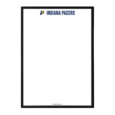 Indiana Pacers: Framed Dry Erase Wall Sign - The Fan-Brand