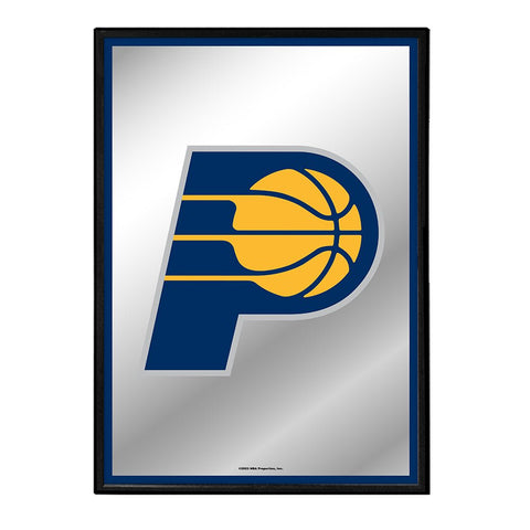 Indiana Pacers: Framed Mirrored Wall Sign - The Fan-Brand