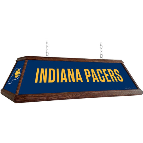 Indiana Pacers: Premium Wood Pool Table Light - The Fan-Brand