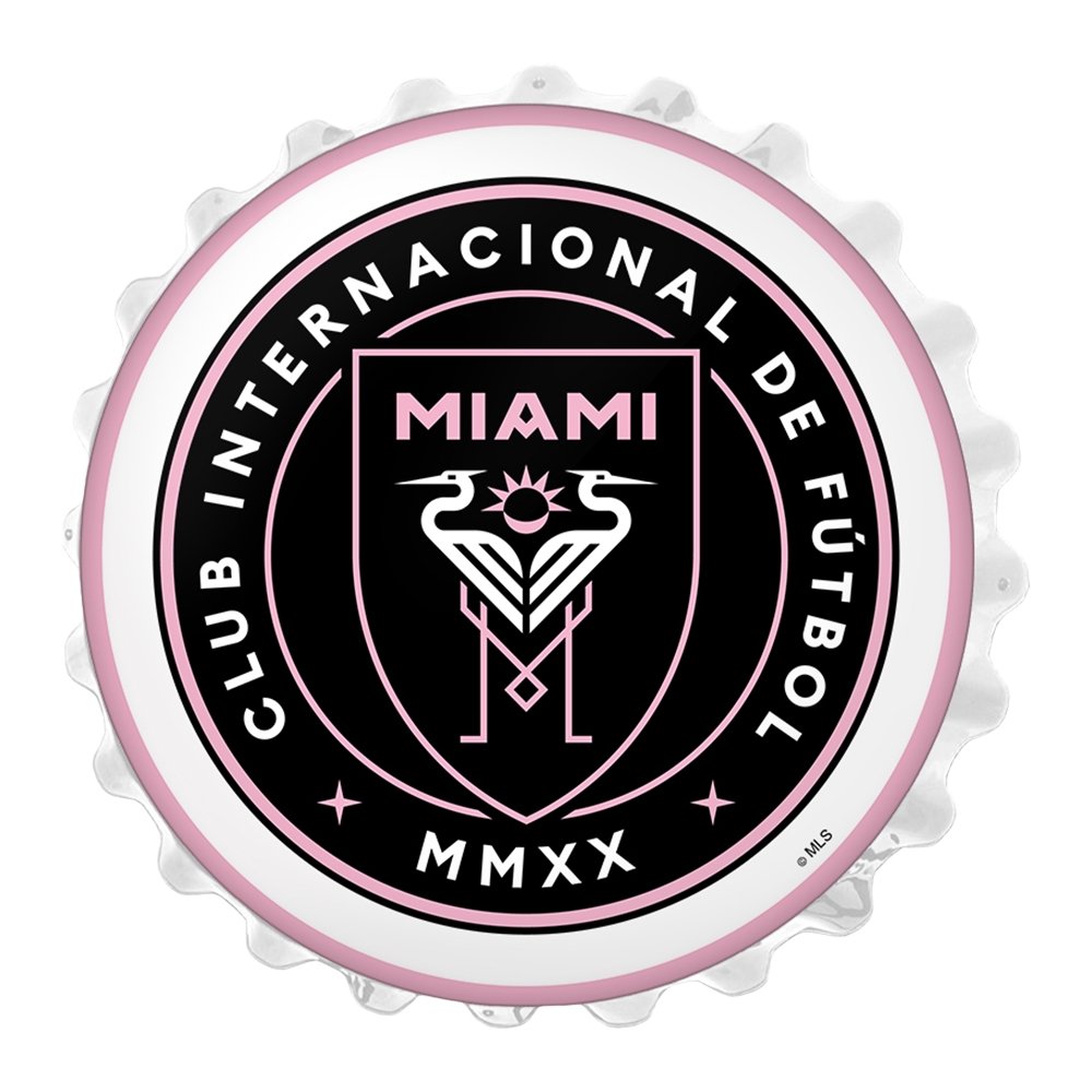 Inter Miami CF: Bottle Cap Wall Light - The Fan-Brand