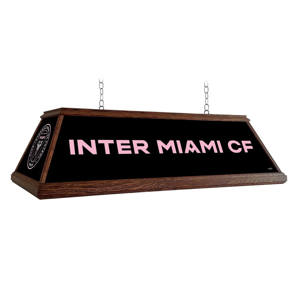 Inter Miami CF: Premium Wood Pool Table Light - The Fan-Brand