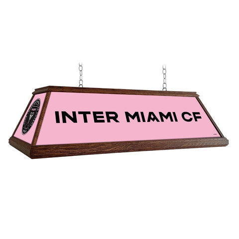 Inter Miami CF: Premium Wood Pool Table Light - The Fan-Brand
