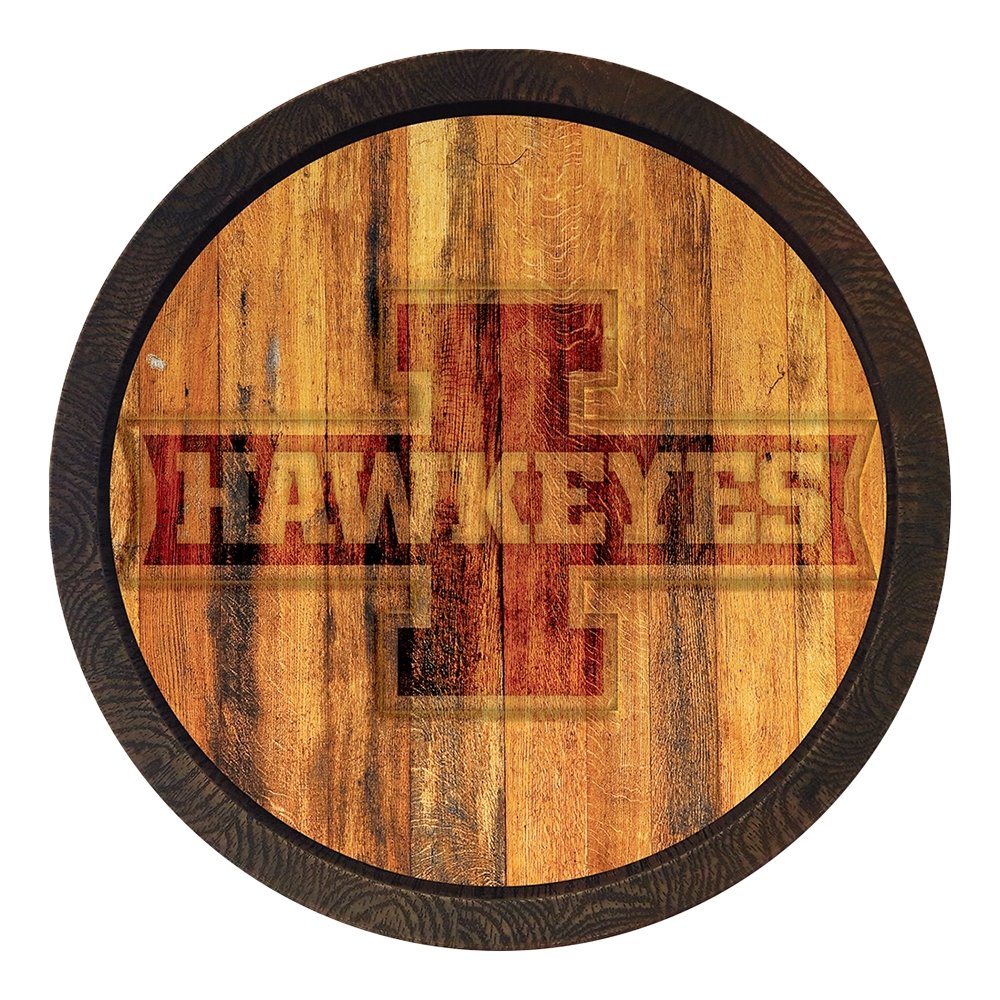 Iowa Hawkeyes: Block I - Weathered 
