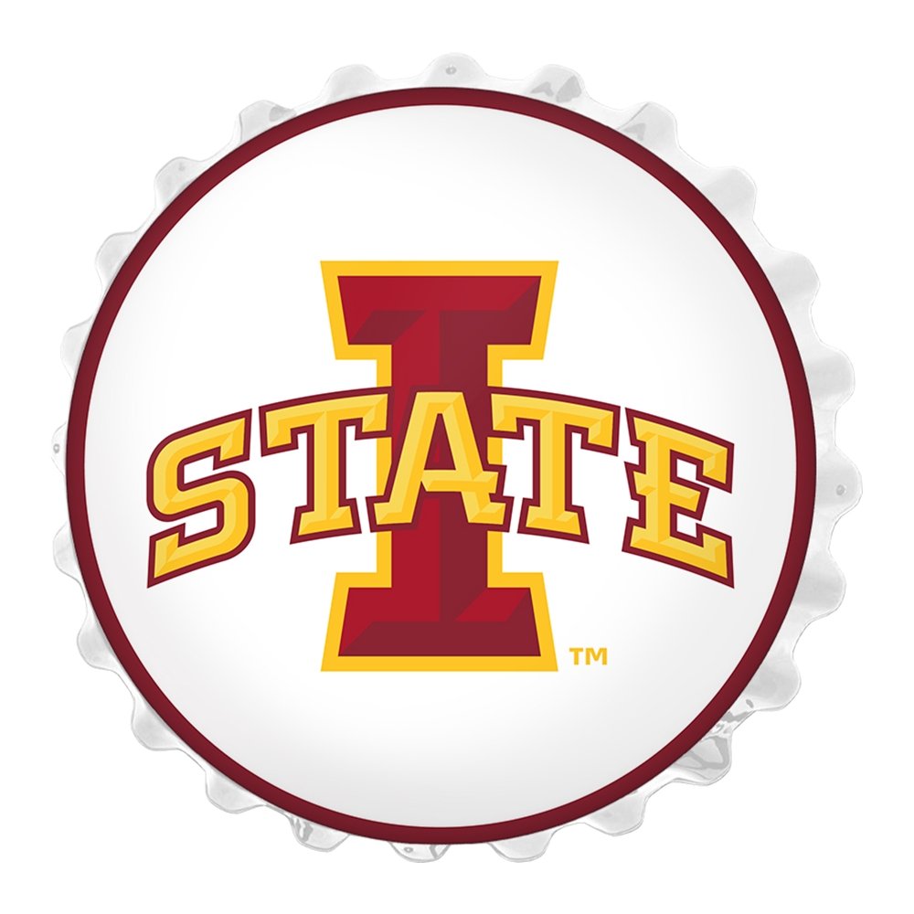 Iowa State Cyclones: Bottle Cap Wall Light - The Fan-Brand