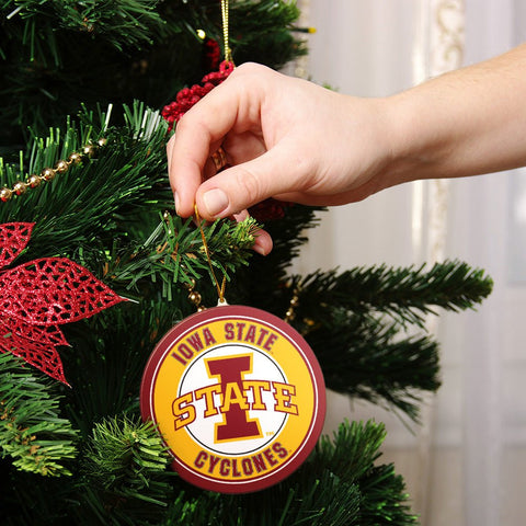 Iowa State Cyclones: Sun Catcher Ornament 4-Pack - The Fan-Brand