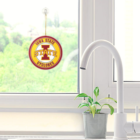 Iowa State Cyclones: Sun Catcher Ornament 4-Pack - The Fan-Brand