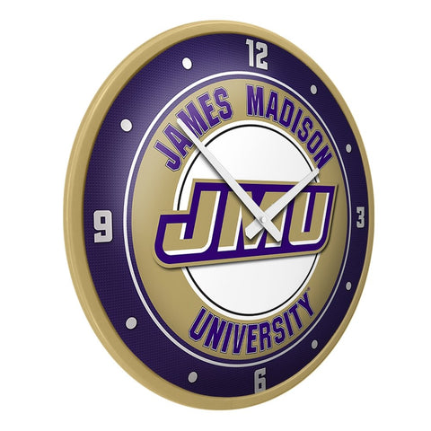 James Madison Dukes: Modern Disc Wall Clock - The Fan-Brand
