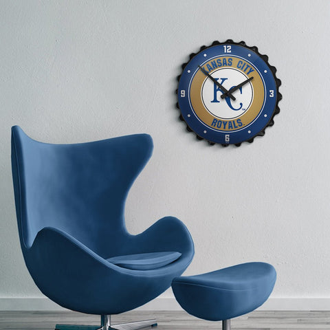 Kansas City Royals: Bottle Cap Wall Clock - The Fan-Brand
