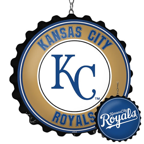 Kansas City Royals: Double-Sided Bottle Cap Dangler - The Fan-Brand