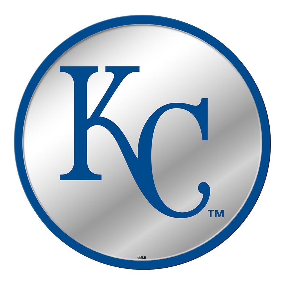 Kansas City Royals: Modern Disc Mirrored Wall Sign - The Fan-Brand