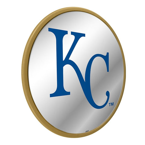 Kansas City Royals: Modern Disc Mirrored Wall Sign - The Fan-Brand