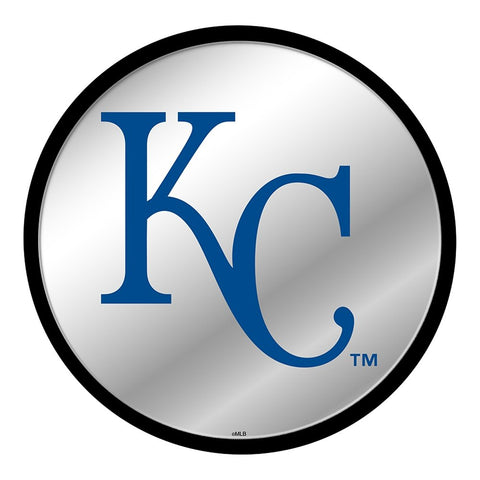 Kansas City Royals: Modern Disc Mirrored Wall Sign - The Fan-Brand