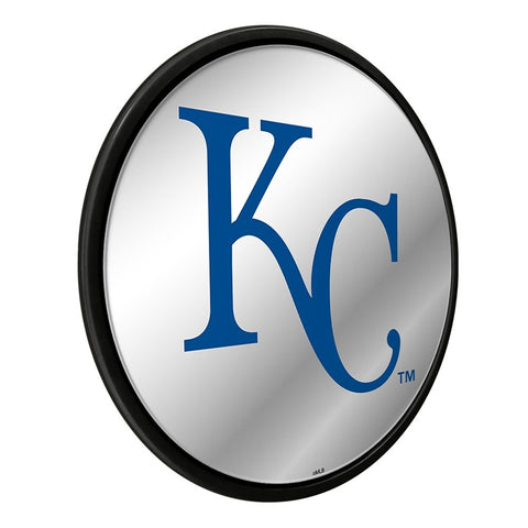 Kansas City Royals: Modern Disc Mirrored Wall Sign - The Fan-Brand