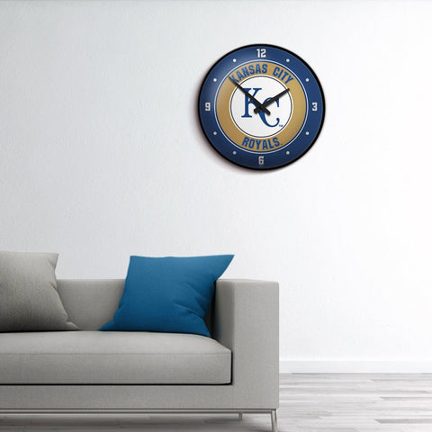 Kansas City Royals: Modern Disc Wall Clock - The Fan-Brand