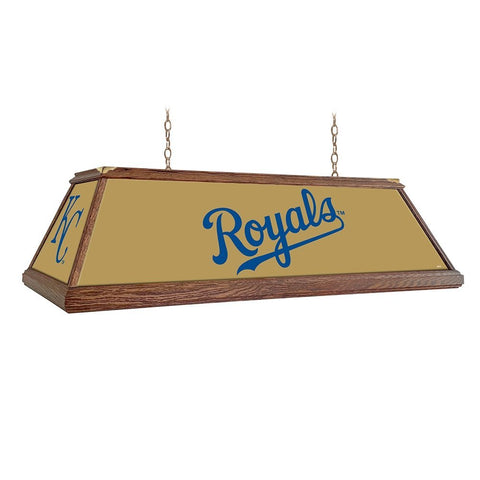 Kansas City Royals: Premium Wood Pool Table Light - The Fan-Brand