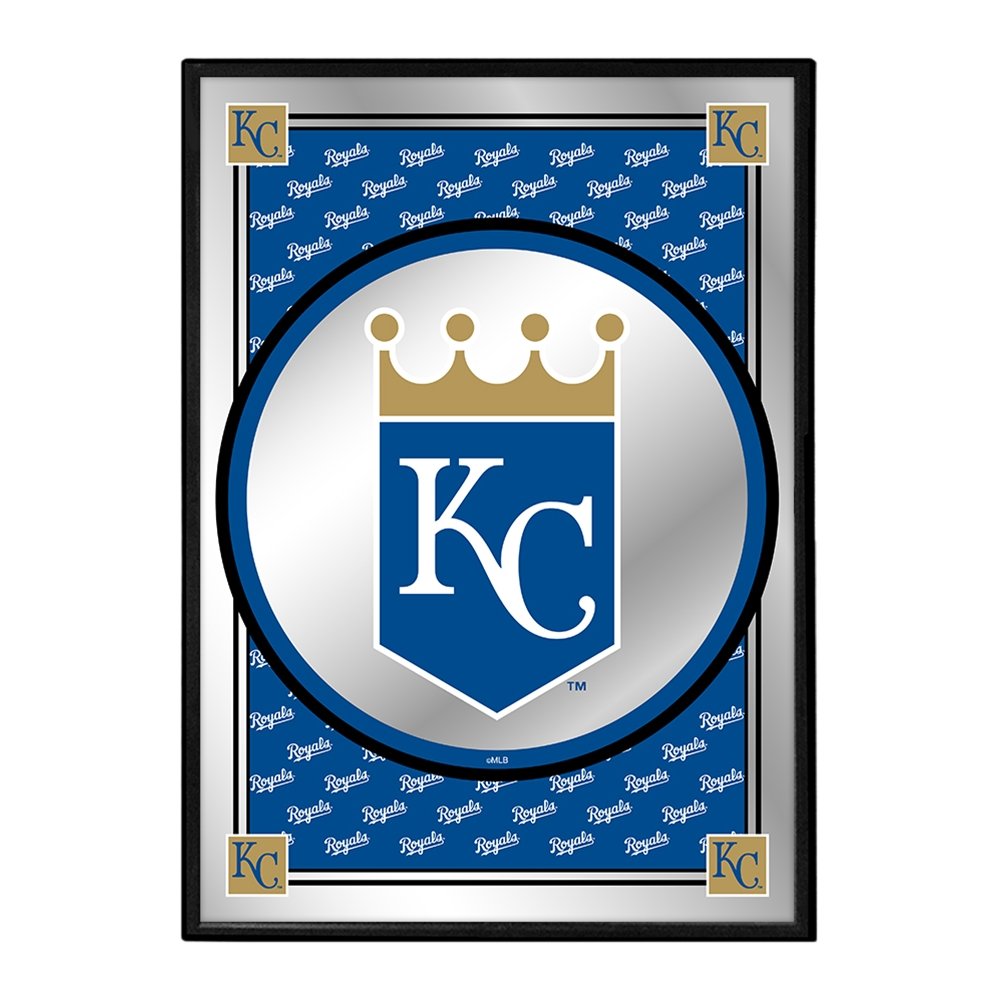 Kansas City Royals: Framed Dry Erase Wall Sign - The Fan-Brand Top / Horizontal