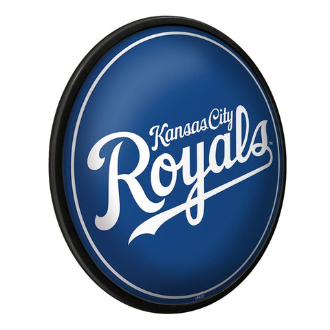 Kansas City Royals: Wordmark - Modern Disc Wall Sign - The Fan-Brand
