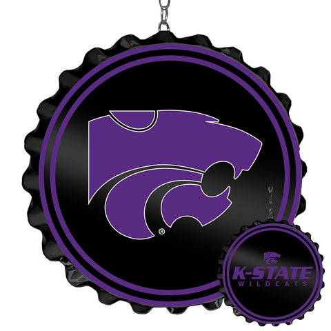 Kansas State Wildcats: Bottle Cap Dangler - The Fan-Brand