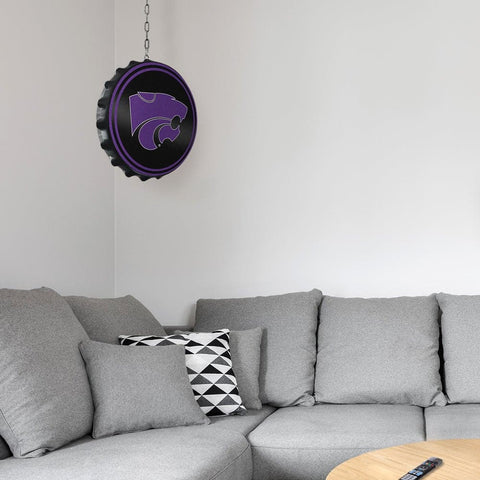 Kansas State Wildcats: Bottle Cap Dangler - The Fan-Brand