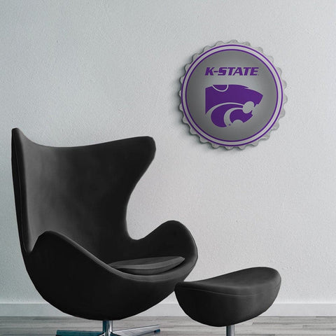 Kansas State Wildcats: K-State - Bottle Cap Wall Sign - The Fan-Brand