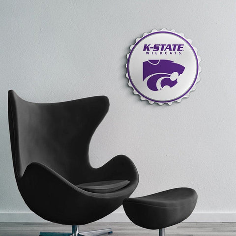 Kansas State Wildcats: Wildcats - Bottle Cap Wall Sign - The Fan-Brand