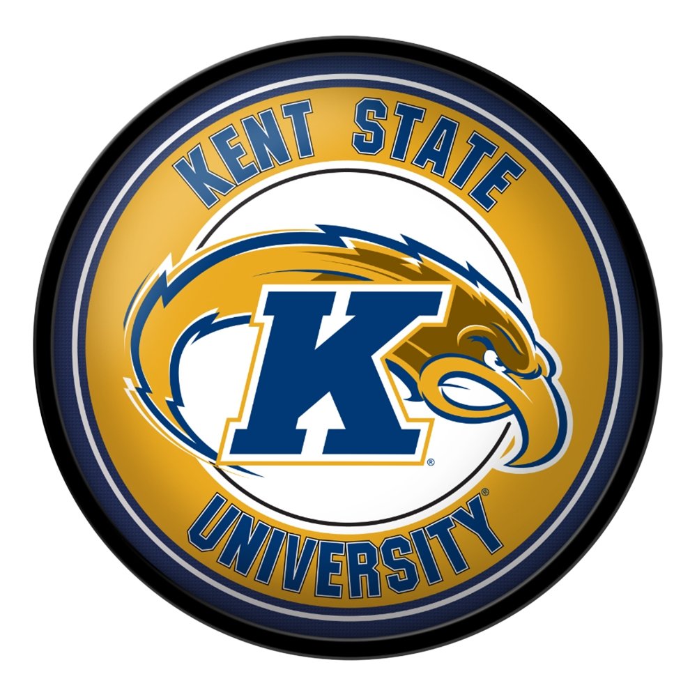 Kent State Golden Flashes: Modern Disc Wall Sign - The Fan-Brand