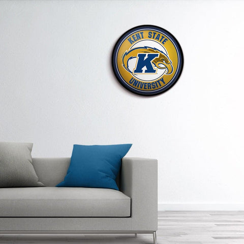 Kent State Golden Flashes: Modern Disc Wall Sign - The Fan-Brand