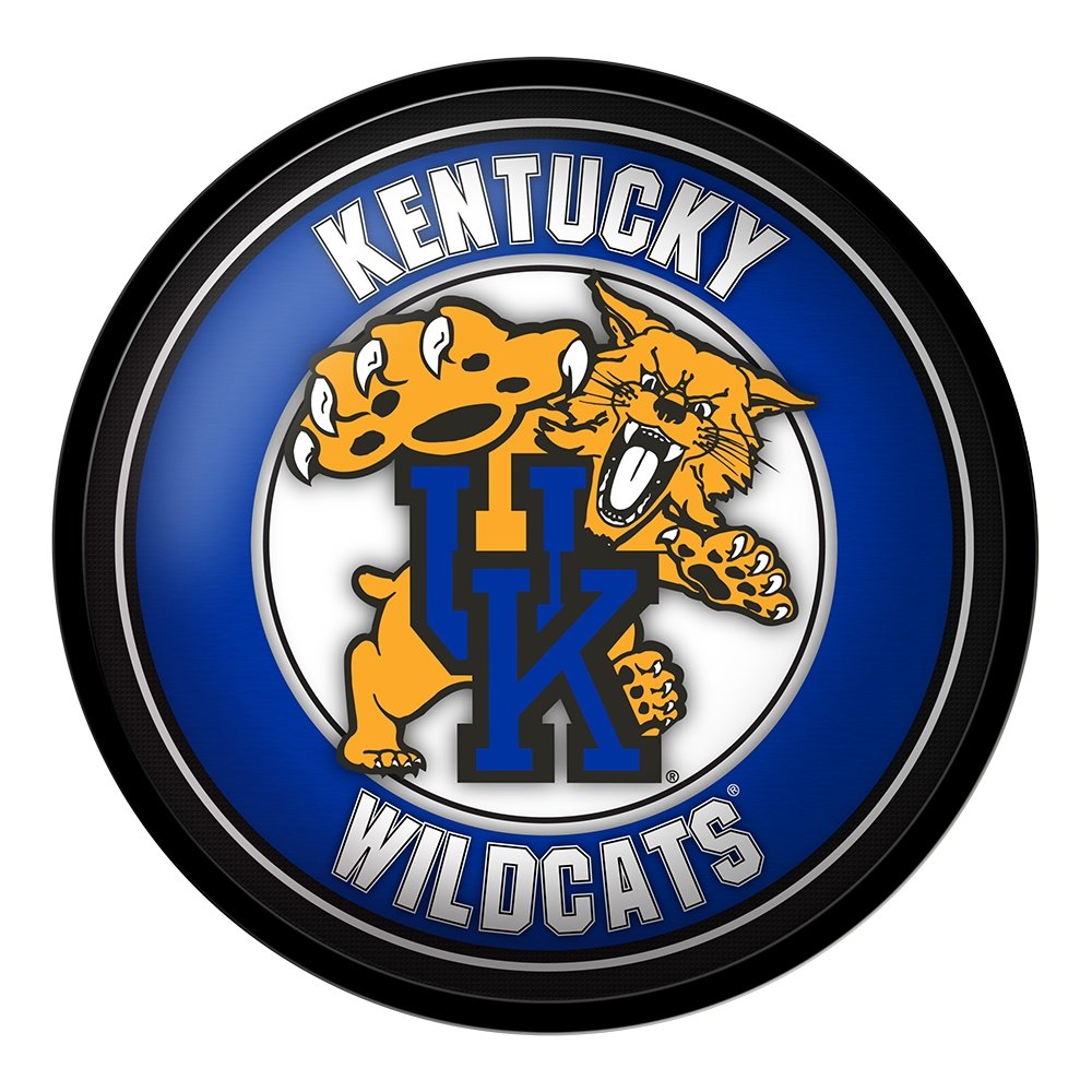 Kentucky Wildcats: Mascot - Modern Disc Wall Sign - The Fan-Brand