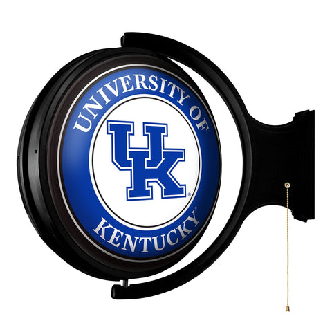 Kentucky Wildcats: Original Round Rotating Lighted Wall Sign - The Fan-Brand