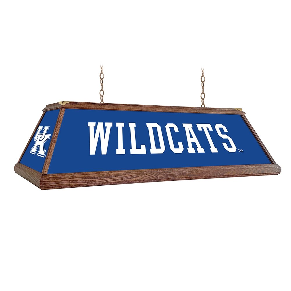 Kentucky Wildcats: Premium Wood Pool Table Light - The Fan-Brand