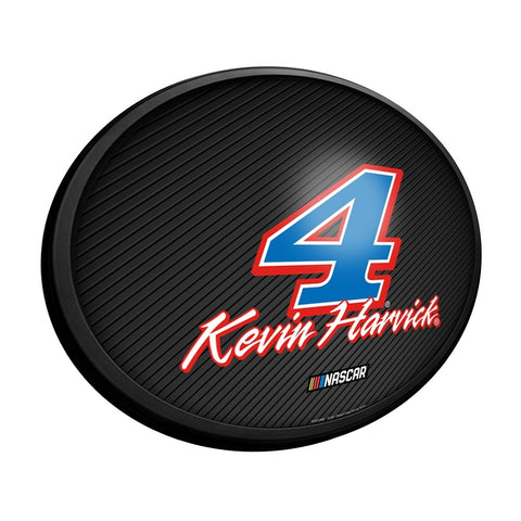 Kevin Harvick: Oval Slimline Lighted Wall Sign - The Fan-Brand