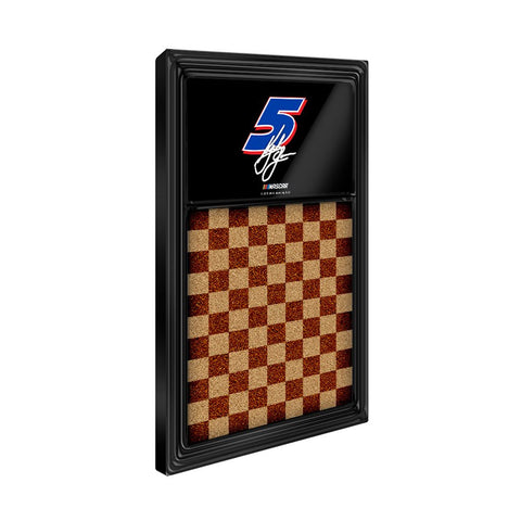 Kyle Larson: Dual Logo - Cork Note Board - The Fan-Brand