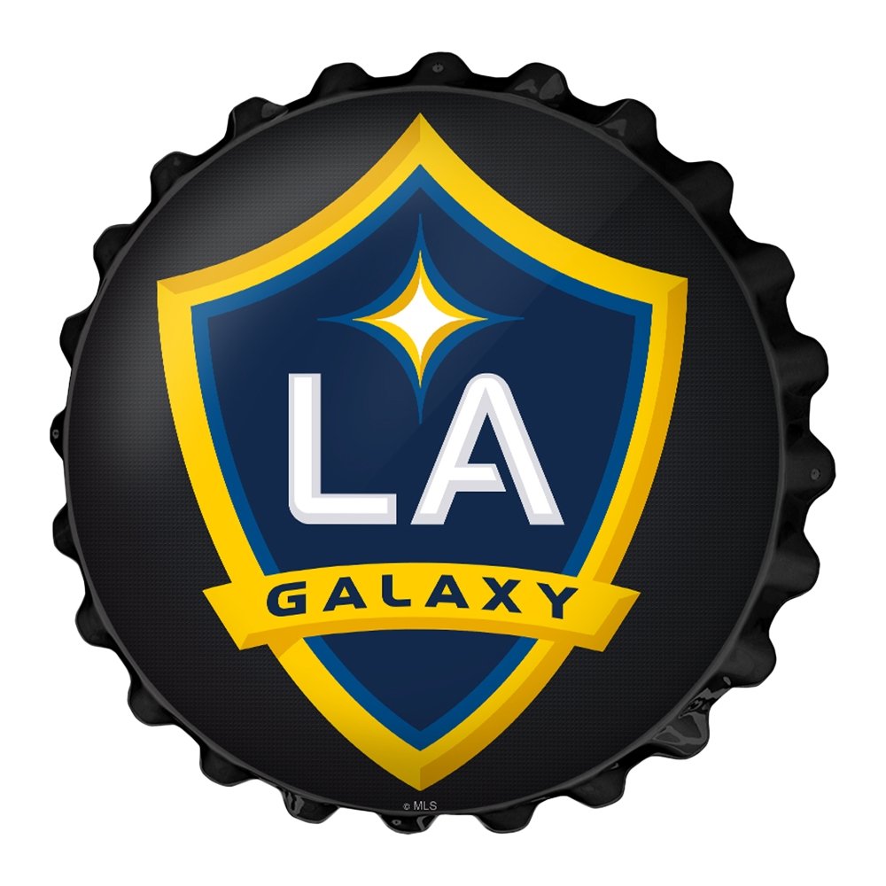 LA Galaxy: Bottle Cap Wall Sign - The Fan-Brand