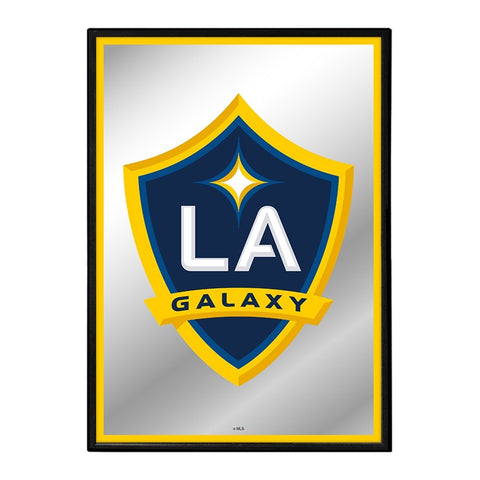 LA Galaxy: Framed Mirrored Wall Sign - The Fan-Brand