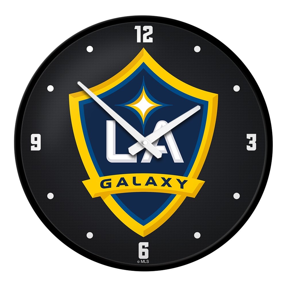 LA Galaxy: Modern Disc Wall Clock - The Fan-Brand