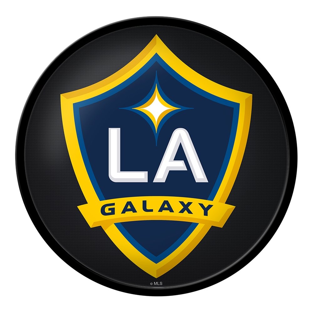 LA Galaxy: Modern Disc Wall Sign - The Fan-Brand