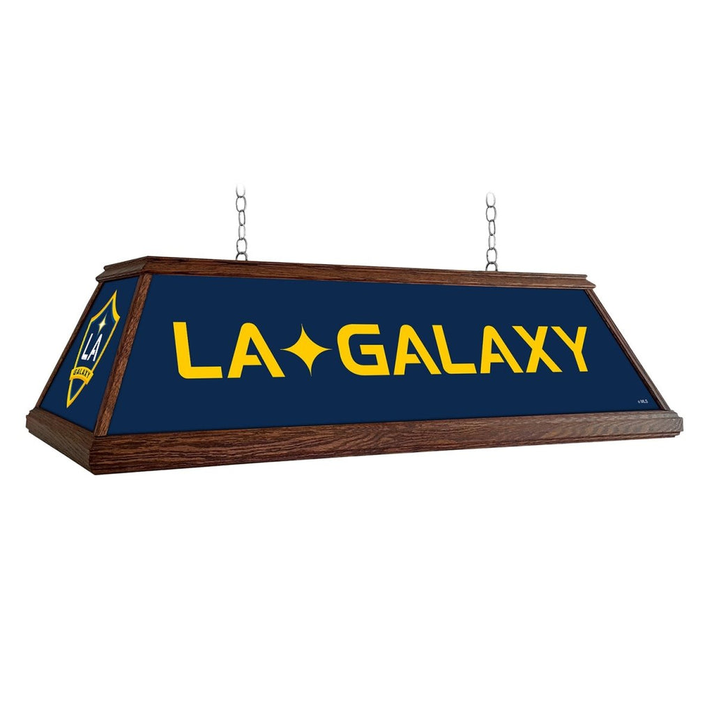 LA Galaxy: Premium Wood Pool Table Light - The Fan-Brand