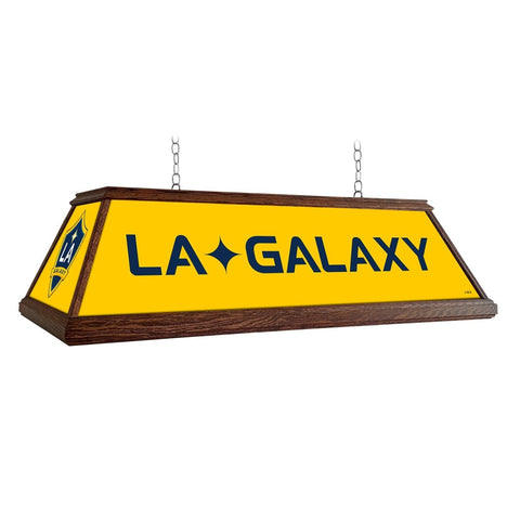 LA Galaxy: Premium Wood Pool Table Light - The Fan-Brand