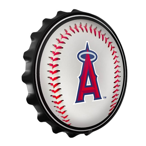 Los Angeles Angels: Baseball - Bottle Cap Wall Sign - The Fan-Brand