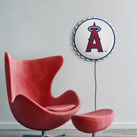 Los Angeles Angels: Bottle Cap Wall Light - The Fan-Brand