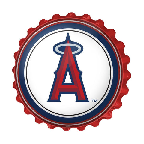 Los Angeles Angels: Bottle Cap Wall Sign - The Fan-Brand