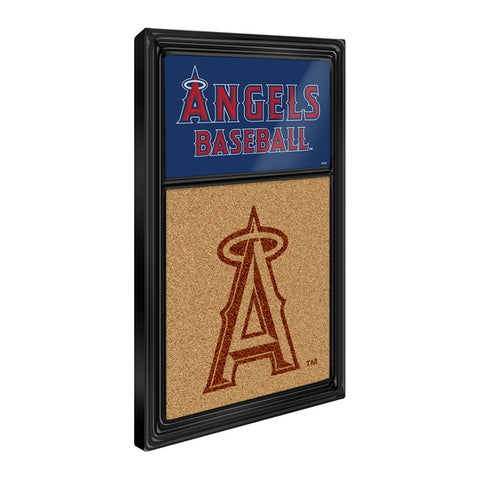 Los Angeles Angels: Dual Logo - Cork Note Board - The Fan-Brand