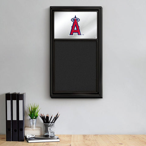 Los Angeles Angels: Logo - Mirrored Chalk Note Board - The Fan-Brand